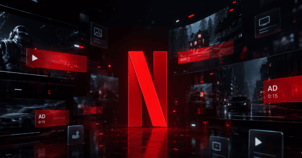 Netflix-publicidade Netflix planeja ampliar anúncios no plano mais barato