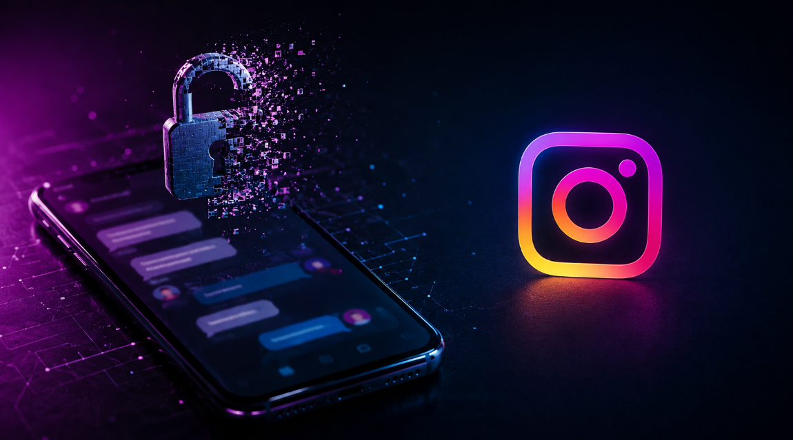 Instagram encerra hoje suporte a mensagens criptografadas