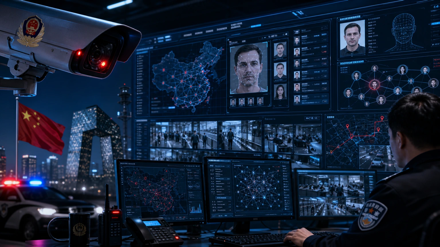 China cria sistema de vigilância para monitorar estrangeiros