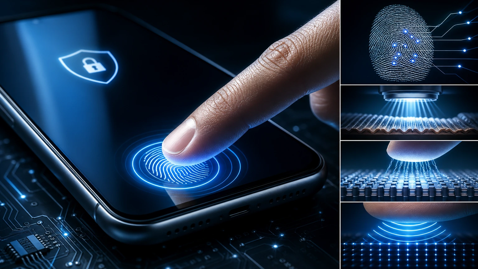 Como o celular lê a impressão digital e reconhece você