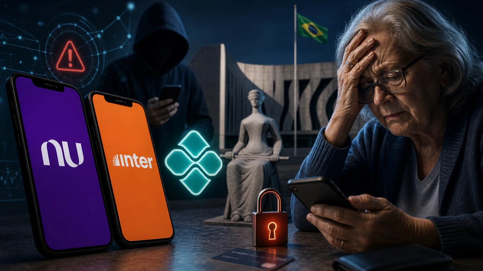 STJ responsabiliza Nubank e Inter por golpe de Pix de R$ 51 mil