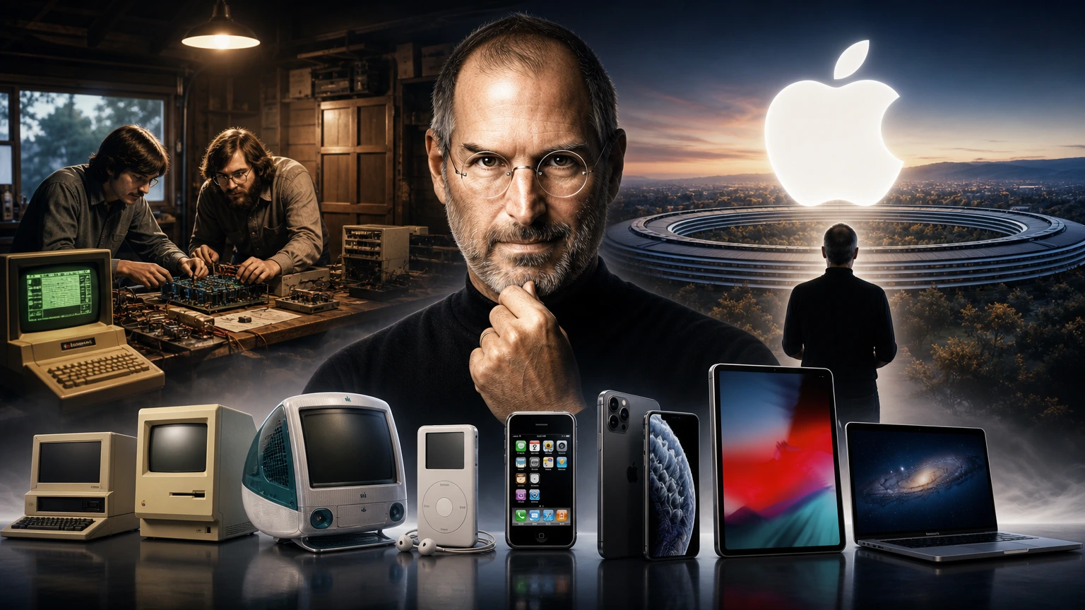 História da Apple: da garagem ao topo da tecnologia mundial