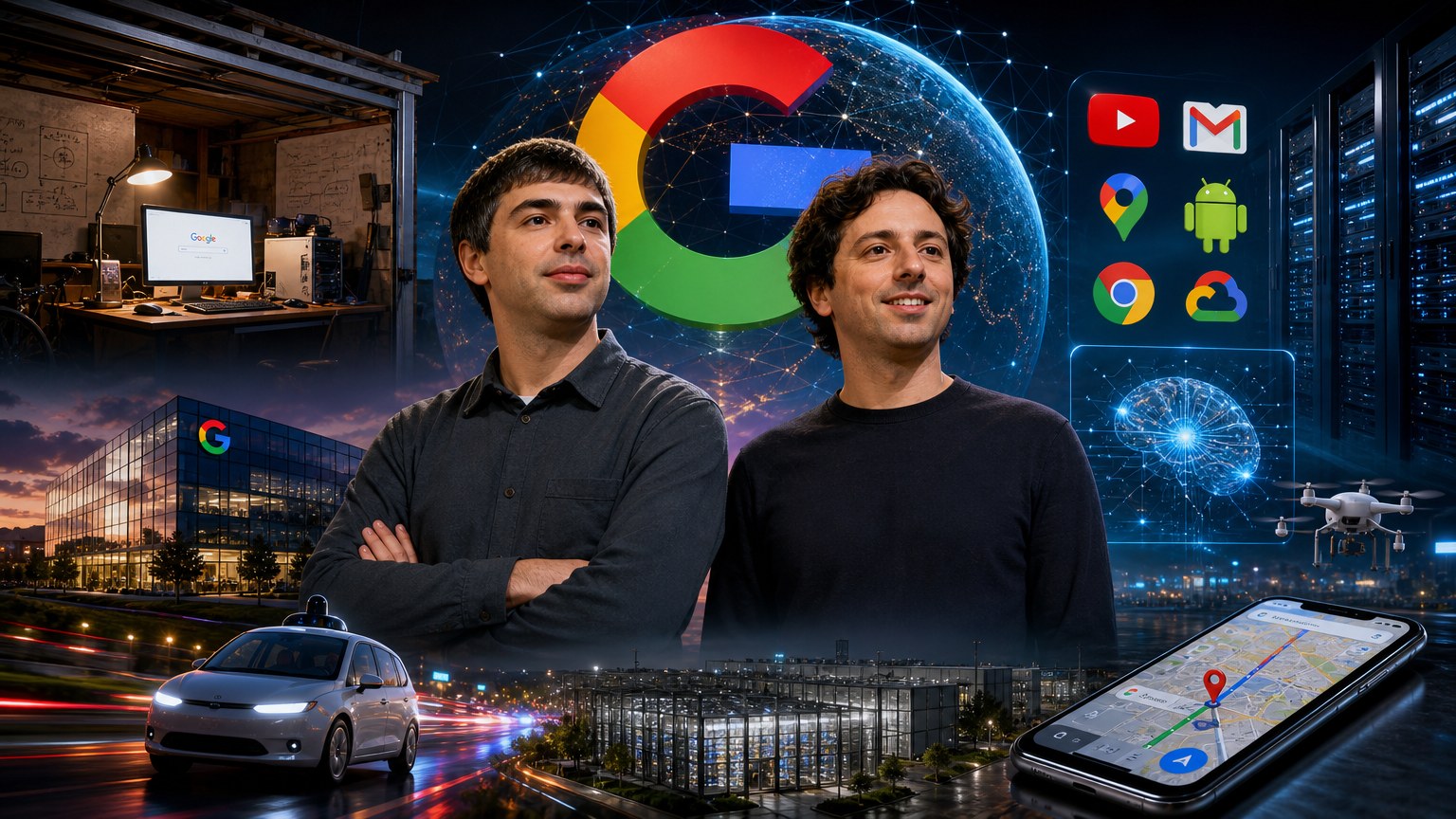 História do Google: da garagem ao império da internet