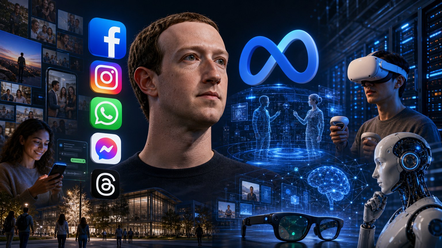 Meta: de Facebook a império da IA, a trajetória que mudou a tecnologia